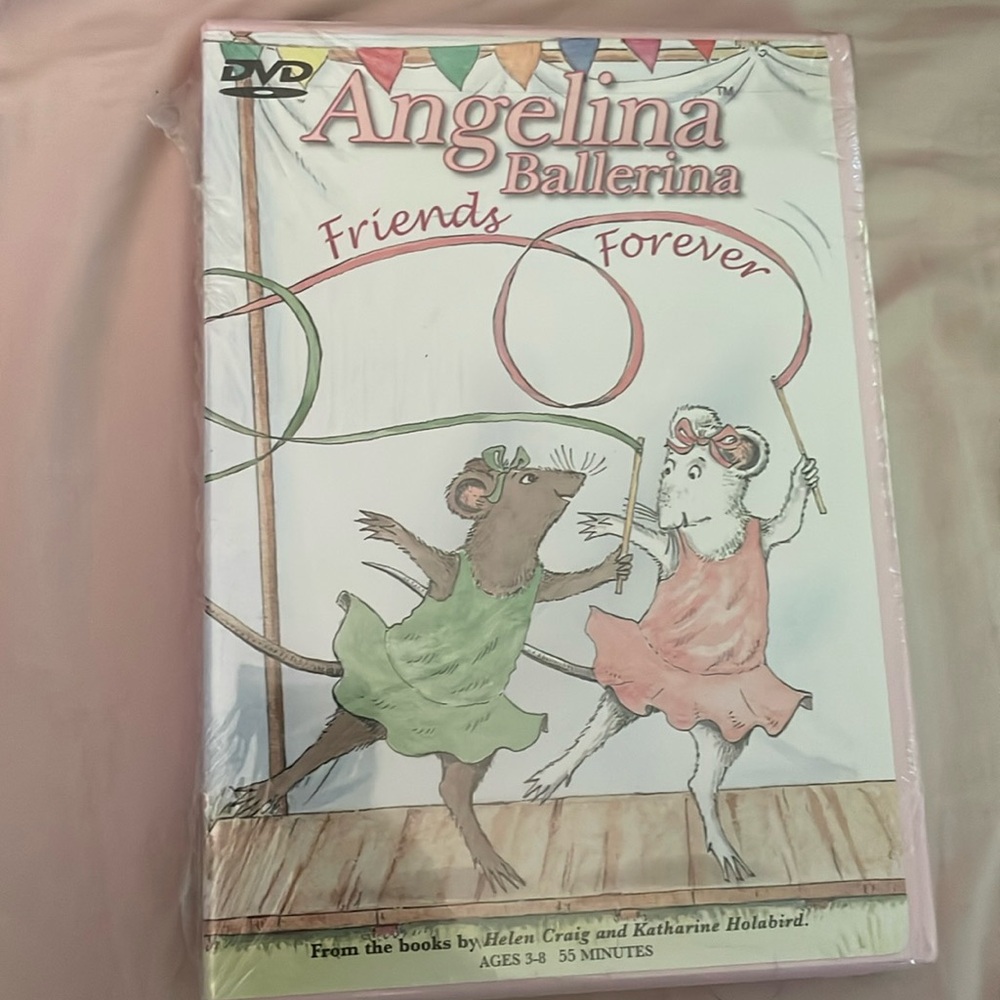 Brand New Angelina Ballerina Friends Forever DVD